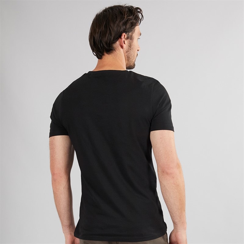 Onfire Mens T-Shirt Black - Image 2