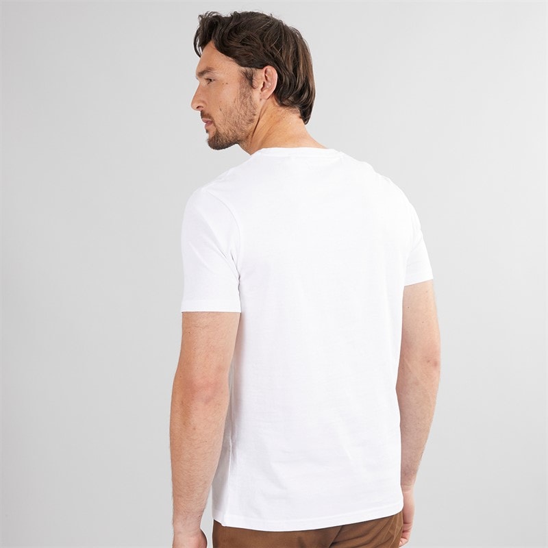 Onfire Mens T-Shirt White - Image 2