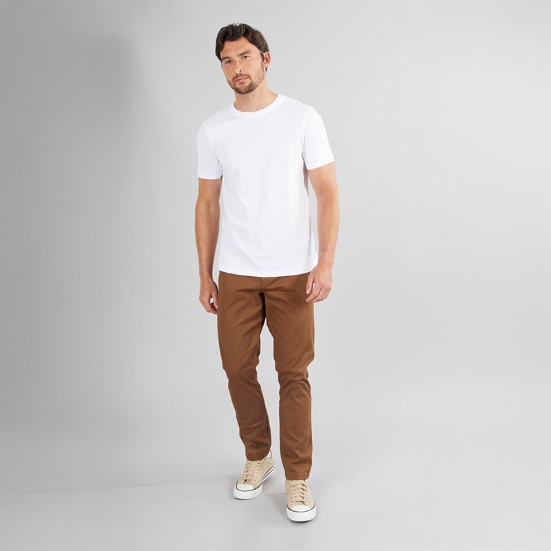 Onfire Mens T-Shirt White - Image 3