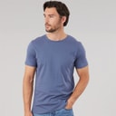 Onfire Mens T-Shirt Vintage Indigo