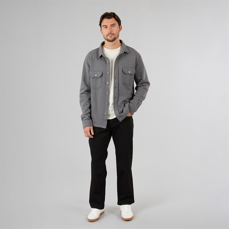 Onfire Mens Bootcut Denim Jeans Black - Image 4