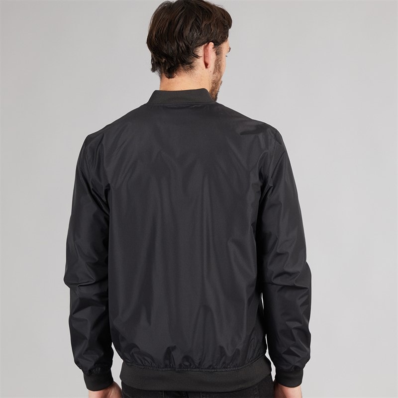 Onfire Mens Bomber Jacket Black - Image 2