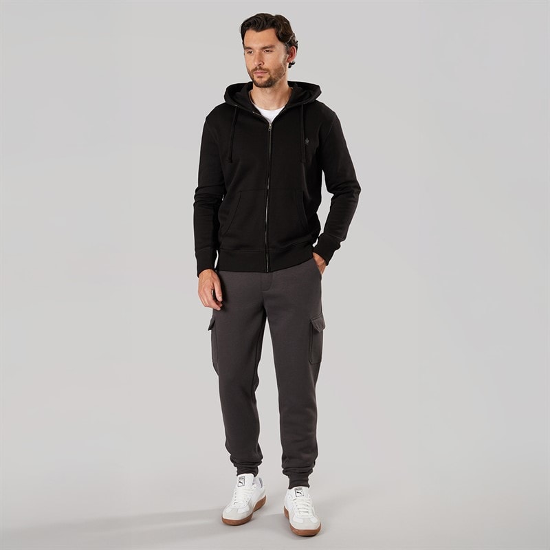 Onfire Mens Cargo Joggers Charcoal - Image 3