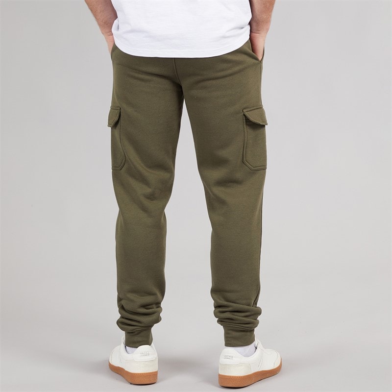Onfire Mens Cargo Joggers Khaki - Image 2
