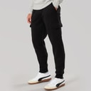 Onfire Mens Cargo Joggers Black