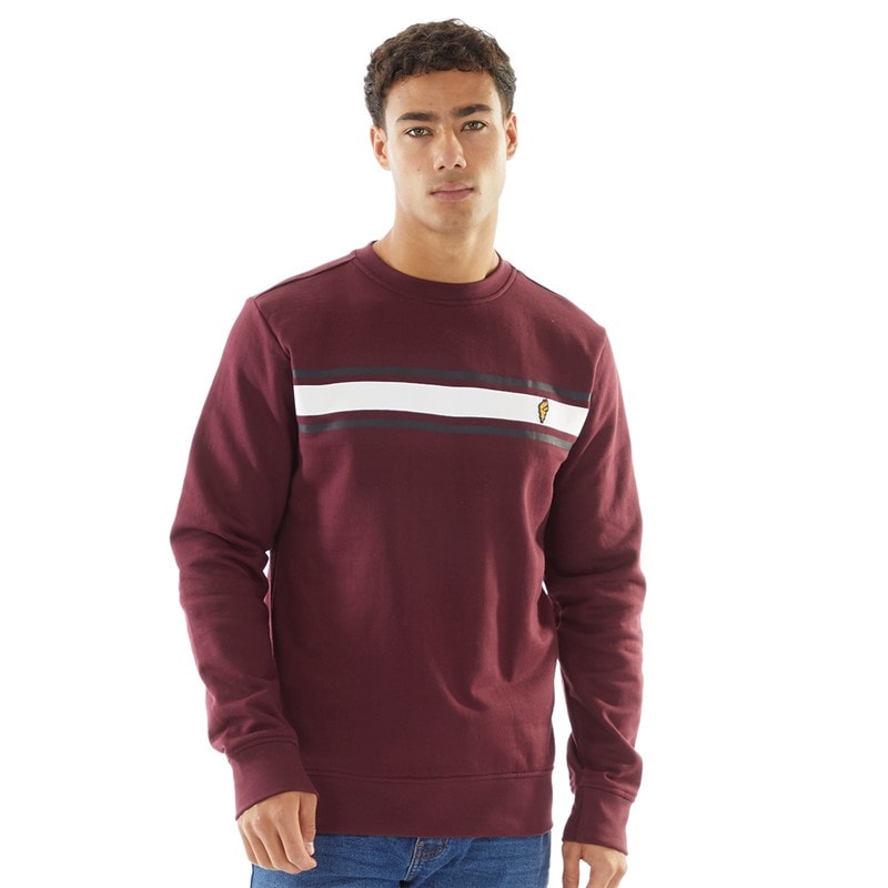 Onfire Mens Sweatshirt Windsor Wine