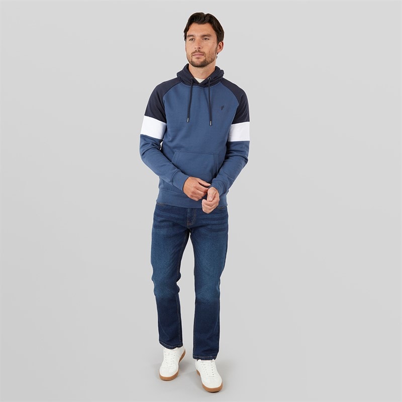 Onfire Mens Straight Fit Denim Jeans Dark Wash - Image 4