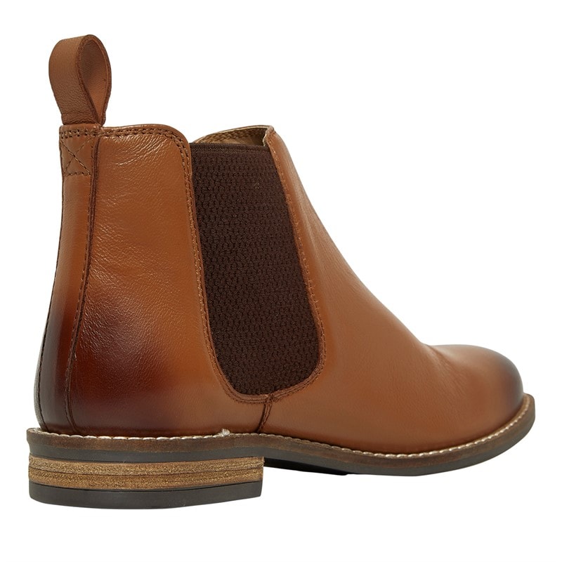 Onfire Womens Leather Chelsea Boots Tan - Image 5