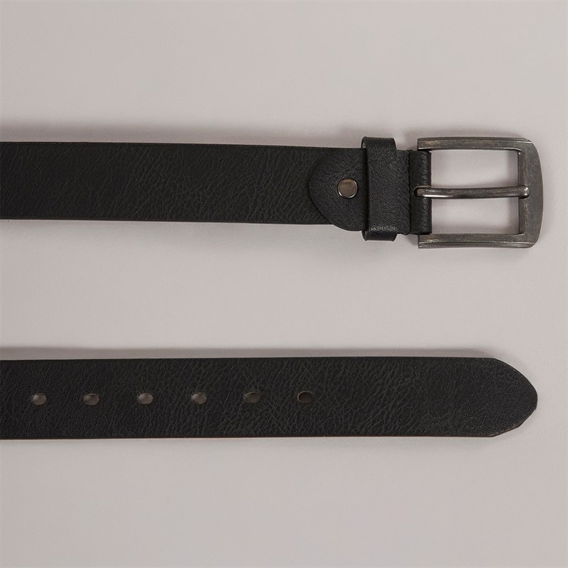 Onfire Mens Two Pack Bonded Leather Belts Black/Brown - Image 2