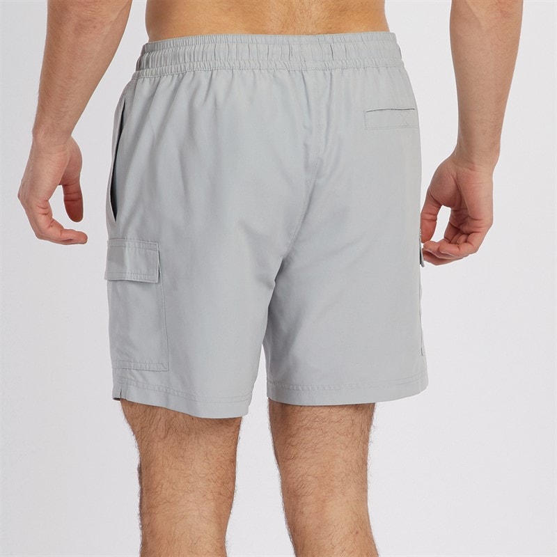 Onfire Mens Cargo Swim Shorts Steel Grey - Image 2