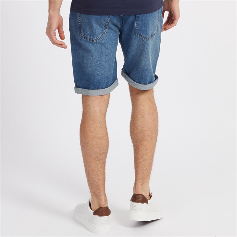 Onfire Mens Denim Shorts Blue Wash - Image 2