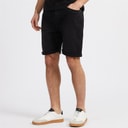 Onfire Mens Denim Shorts Black