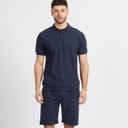 Onfire Mens Polo Shirt and Short Set Navy