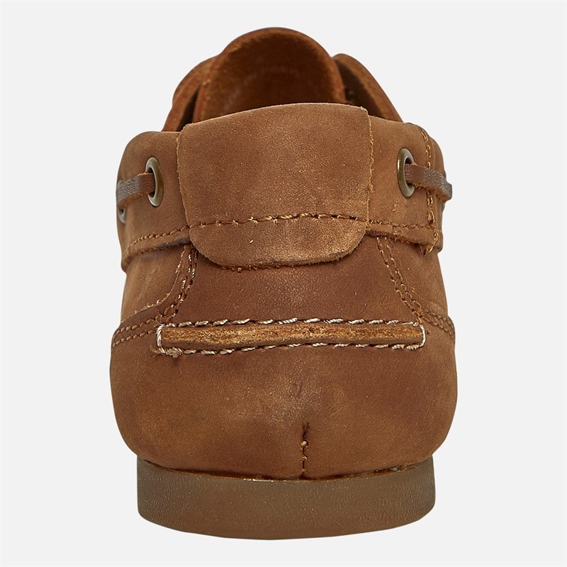 Onfire Womens Spinnaker Boat Shoes Tan/Gum - Image 3