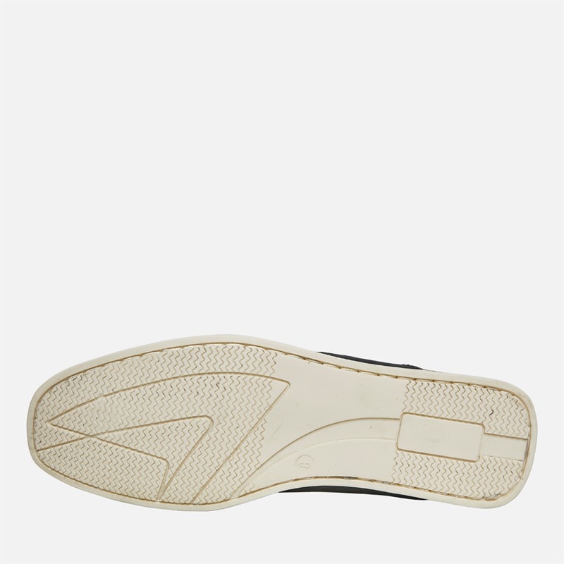 Onfire Mens Ballast Boat Shoes Navy/Tan - Image 2