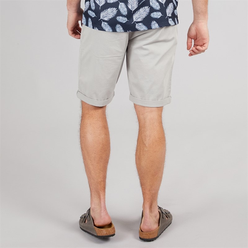 Onfire Mens Chino Shorts Light Grey - Image 2