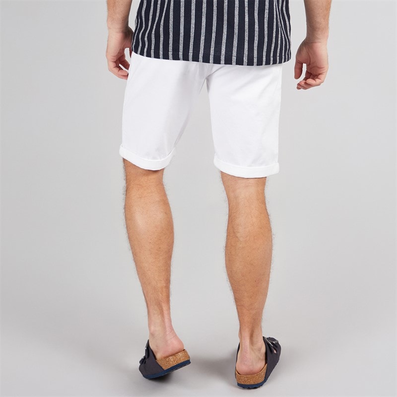 Onfire Mens Chino Shorts White - Image 2