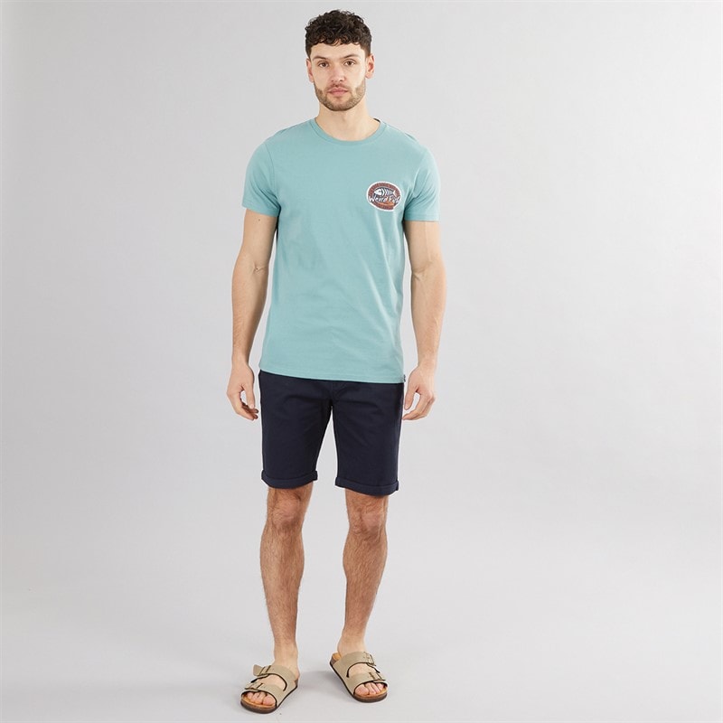 Onfire Mens Chino Shorts Navy - Image 3