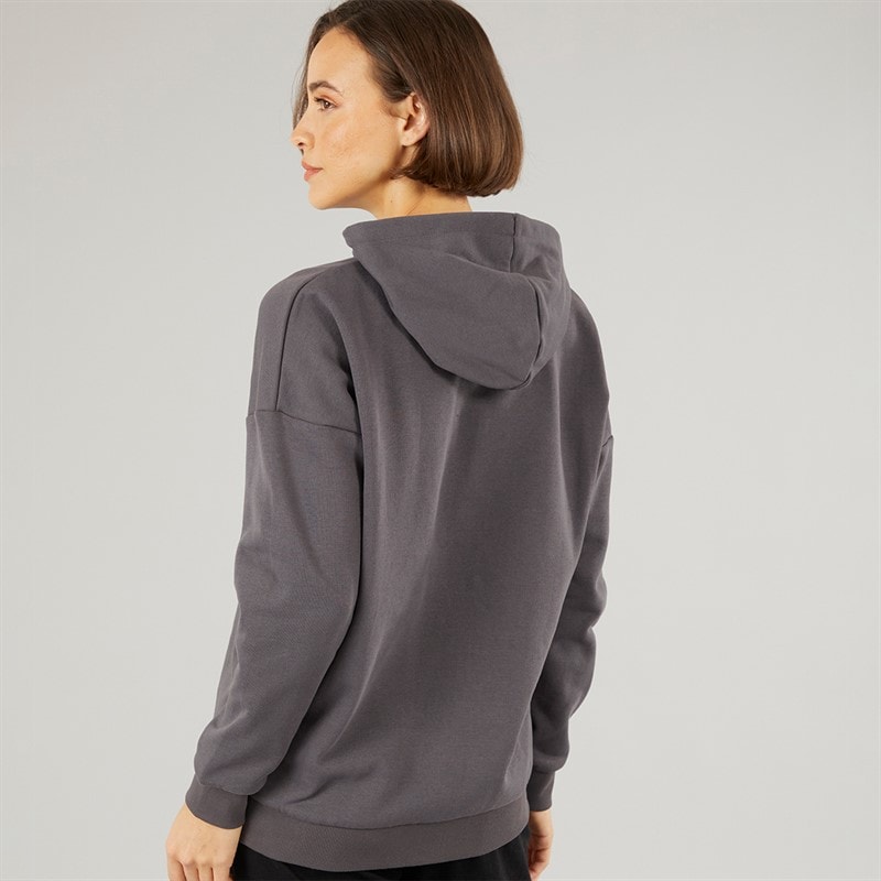 Onfire Womens Weekend Hoodie Charcoal - Image 2