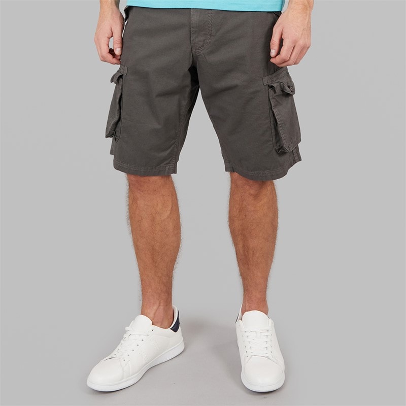 Onfire Mens Cargo Shorts Grey - Image 1
