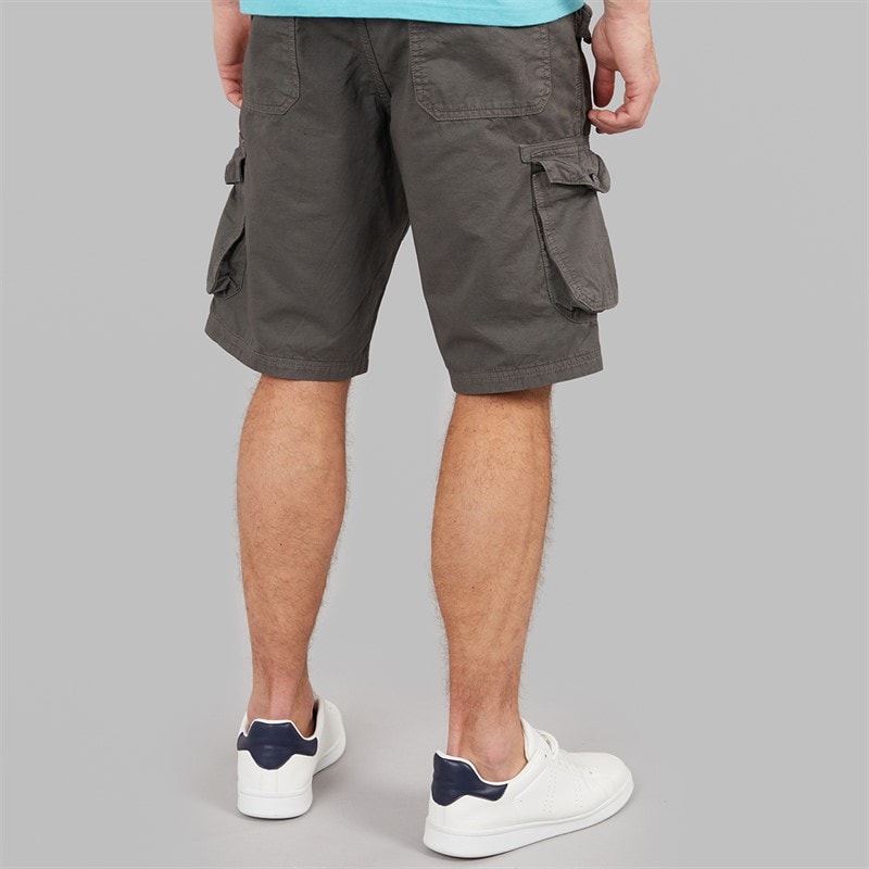 Onfire Mens Cargo Shorts Grey - Image 2