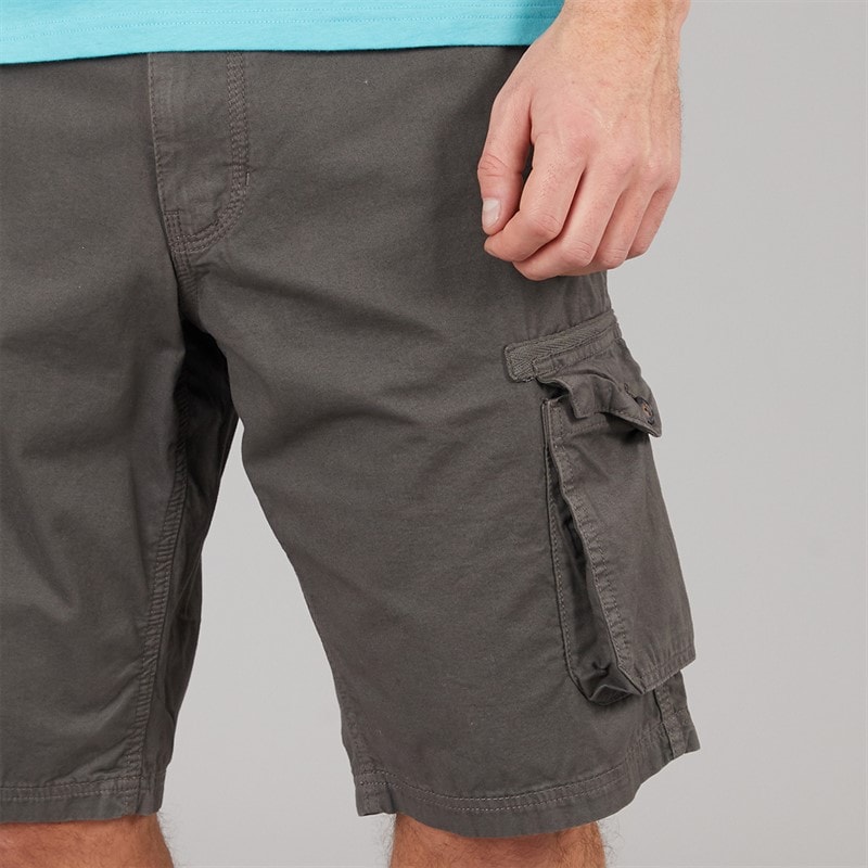 Onfire Mens Cargo Shorts Grey - Image 3