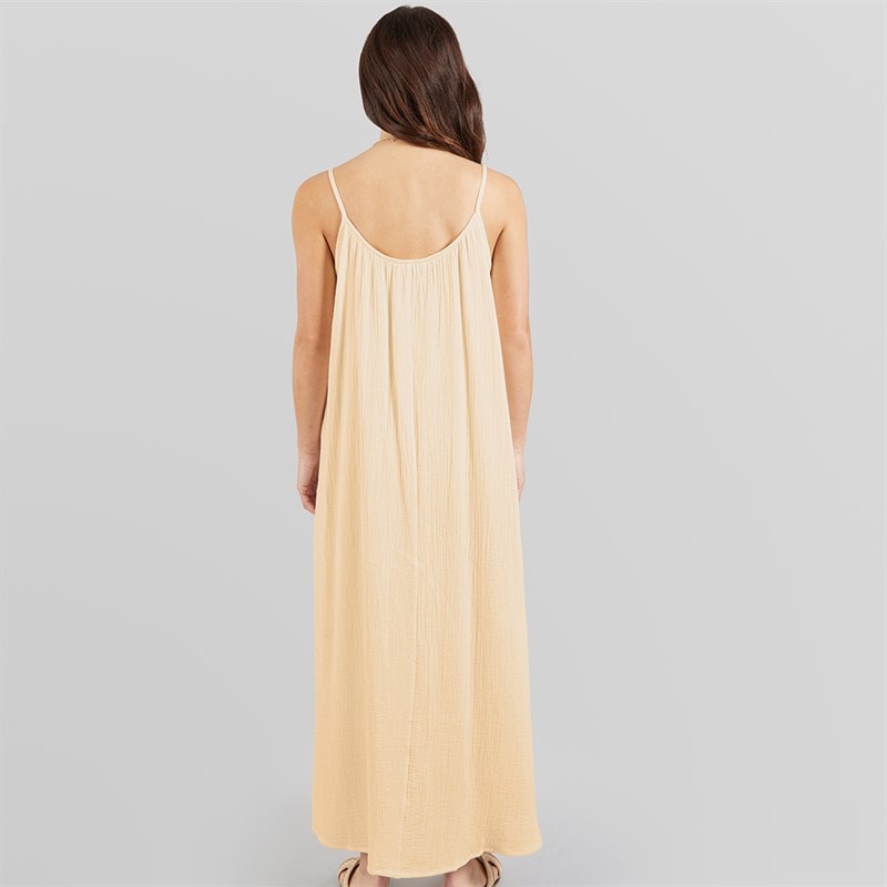 Onfire Womens Textured Dress Cream - Image 2
