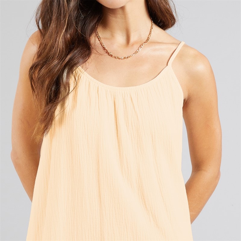 Onfire Womens Textured Dress Cream - Image 3