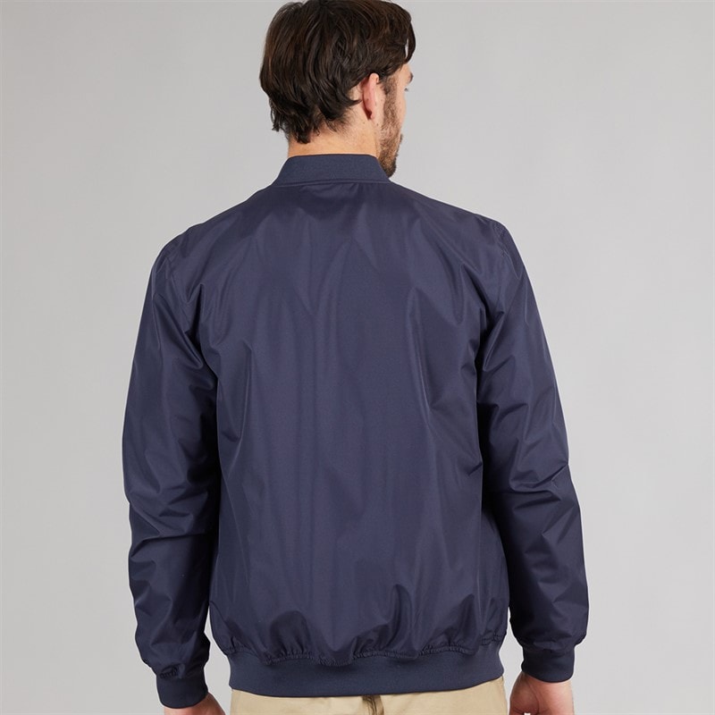 Onfire Mens Bomber Jacket Navy - Image 2