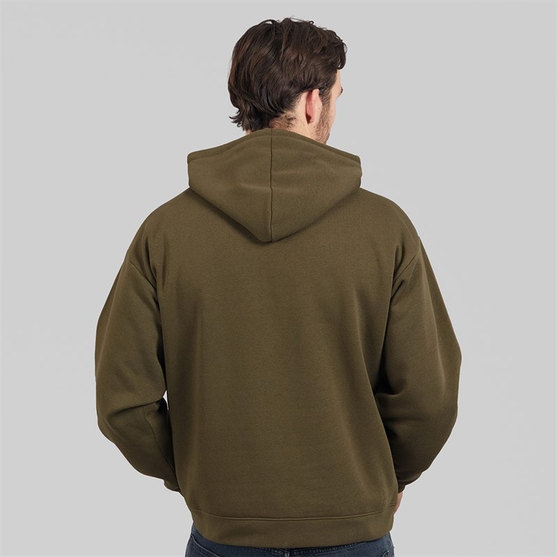 Onfire Mens Overhead Hoodie Khaki - Image 2