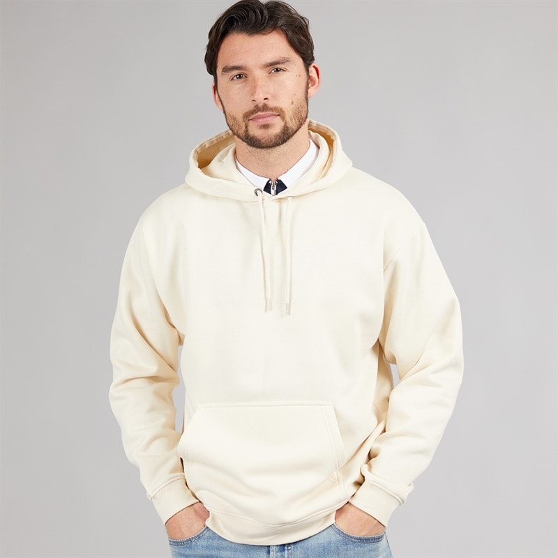 Onfire Mens Overhead Hoodie Almond