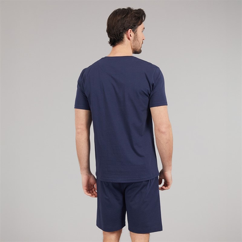 Onfire Mens T-Shirt And Shorts Set Navy - Image 2