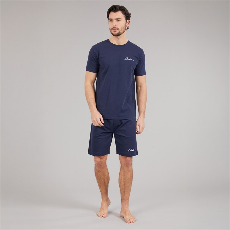 Onfire Mens T-Shirt And Shorts Set Navy - Image 3
