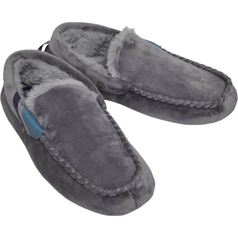 Original Penguin Mens Bedhead Slippers Charcoal