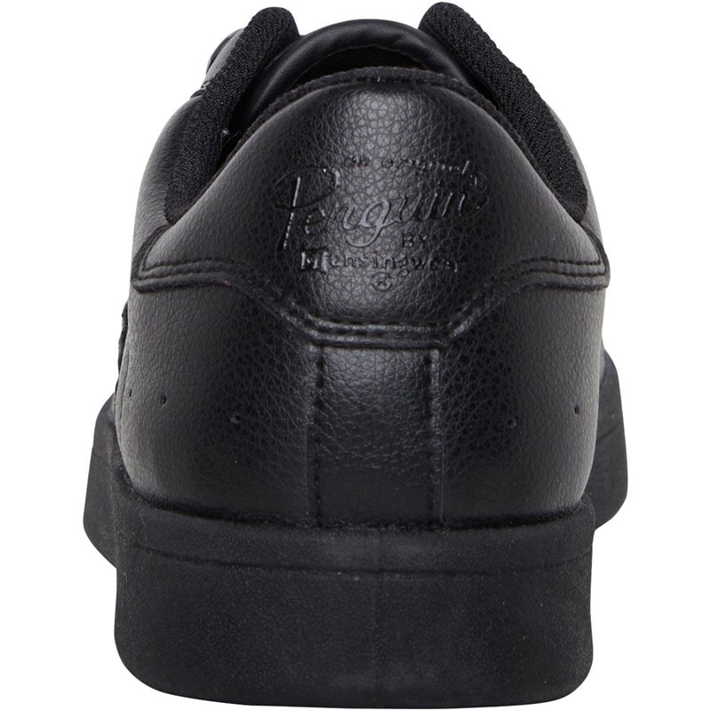 Original Penguin Mens Steadman Trainers All Black - Image 3