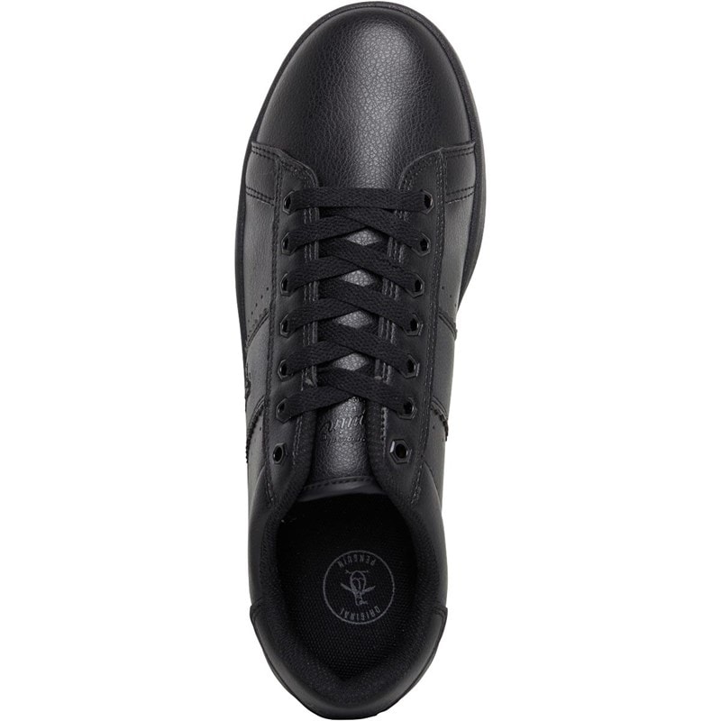 Original Penguin Mens Steadman Trainers All Black - Image 4