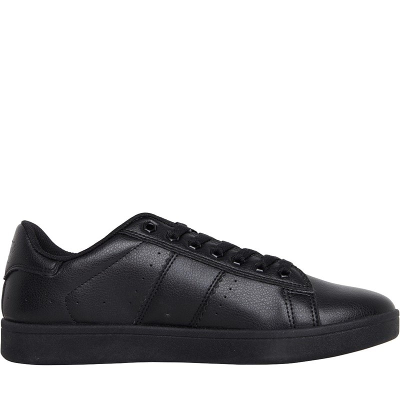 Original Penguin Mens Steadman Trainers All Black - Image 5