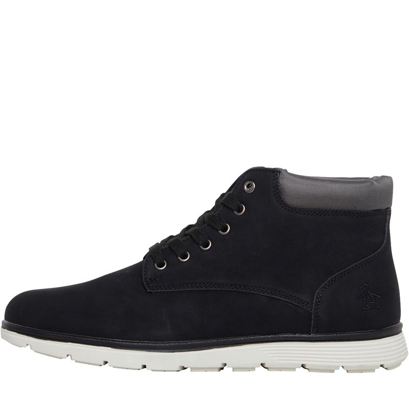 Original Penguin Mens Norway Chukka Boots Black