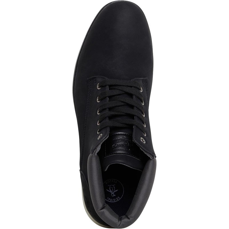 Original Penguin Mens Norway Chukka Boots Black - Image 4