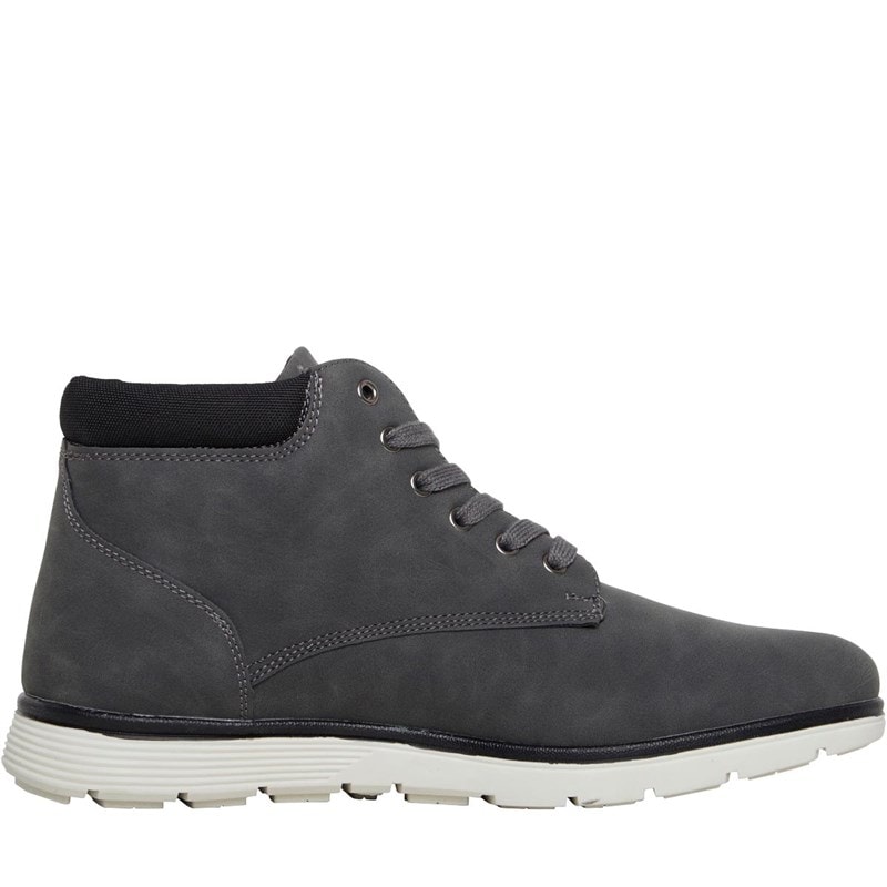 Original Penguin Mens Norway Chukka Boots Charcoal Grey - Image 5