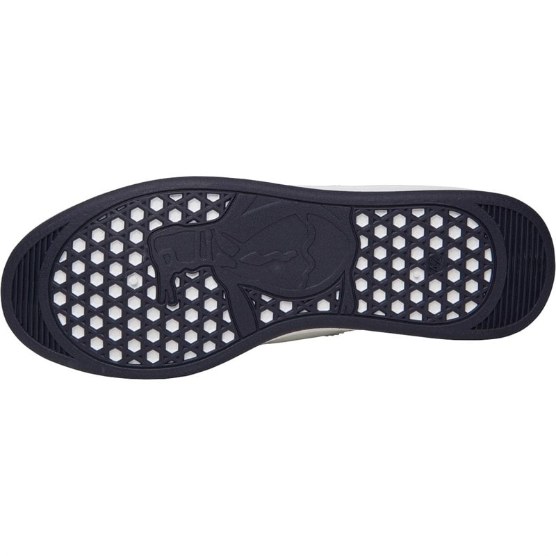 Original Penguin Mens Steadman Trainers White/Navy - Image 2