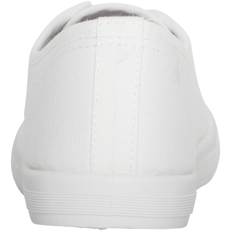Original Penguin Womens Susie Canvas Pumps White - Image 3
