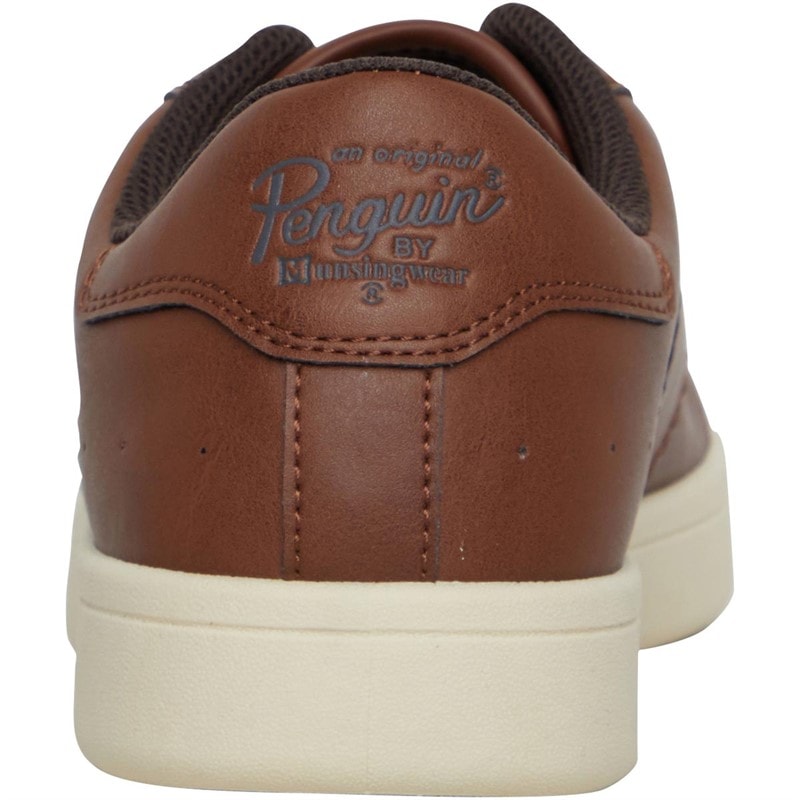 Original Penguin Mens Steadman Trainers Tan - Image 3