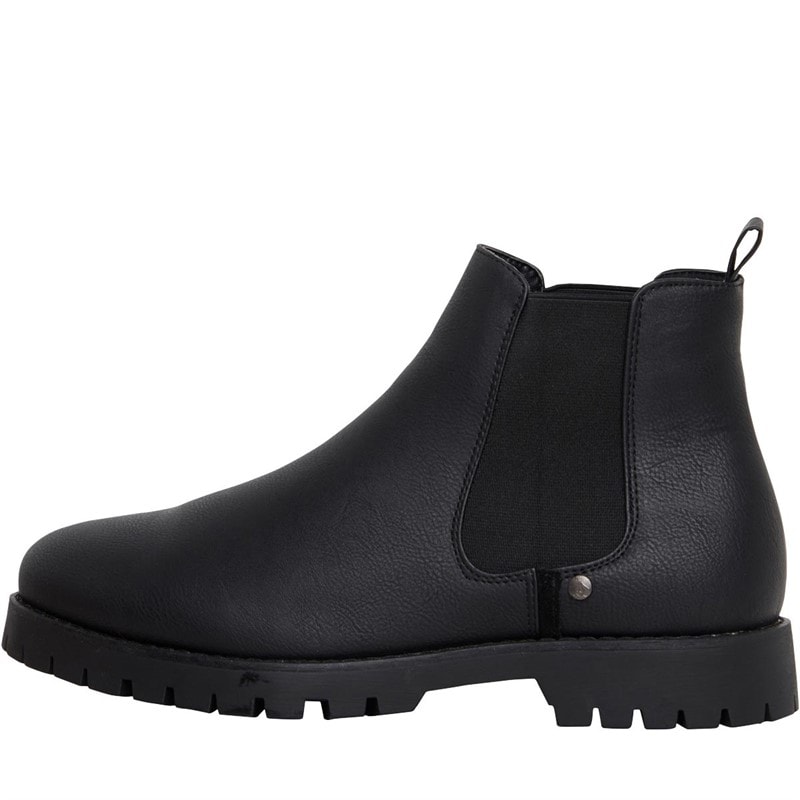 Original Penguin Mens Bale Boots Black - Image 1