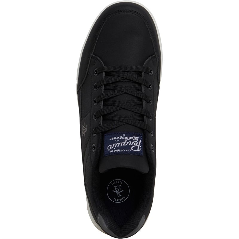 Original Penguin Mens Hyper Trainers Black - Image 4