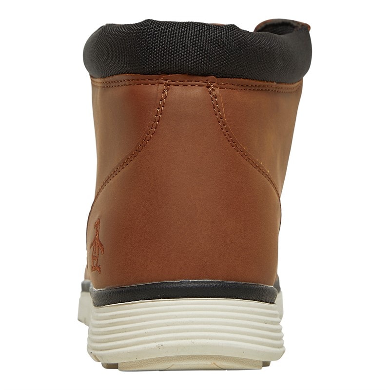 Original Penguin Mens Norway Chukka Boots Cognac - Image 3