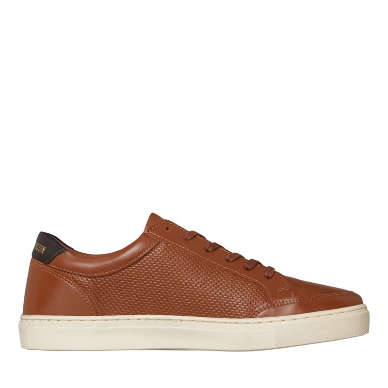 Original Penguin Mens Phillip Trainers Tan - Image 5