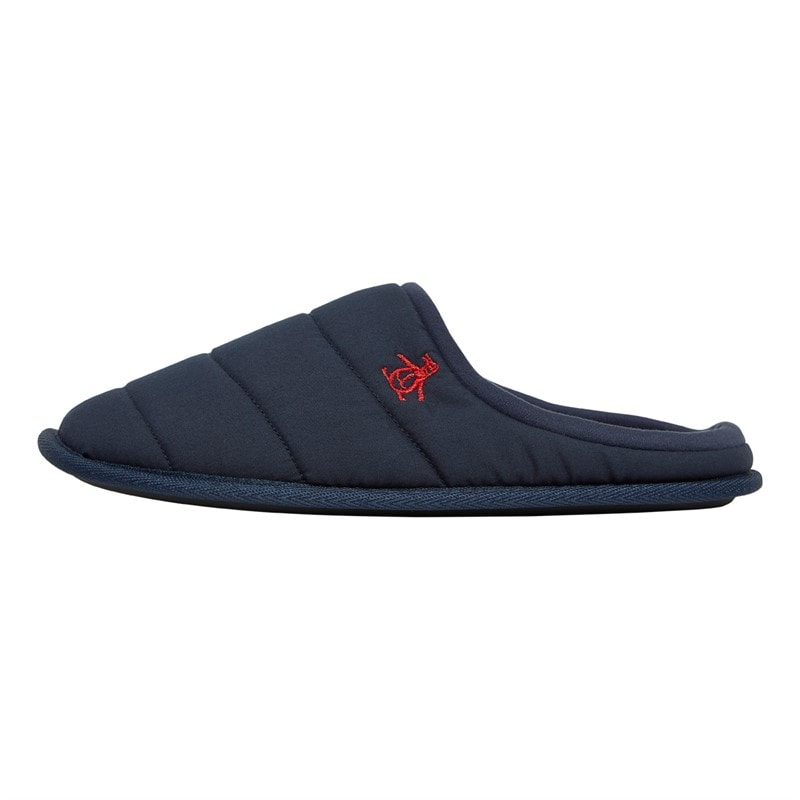 Original Penguin Mens Dream Mule Slippers Navy/Red - Image 2