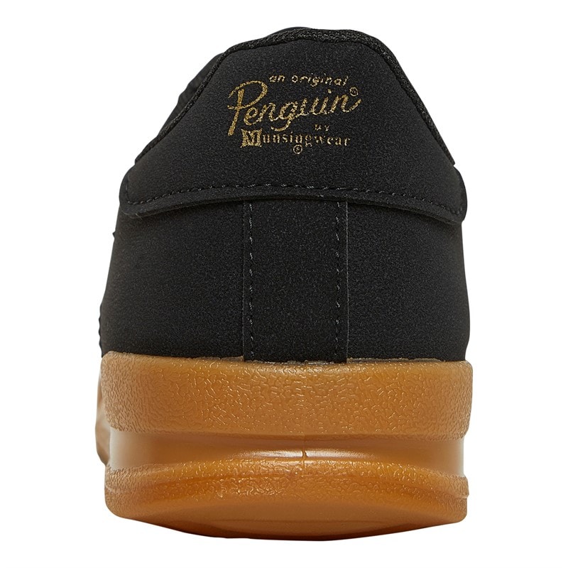 Original Penguin Mens Giovanni Trainers Black/Gum - Image 3