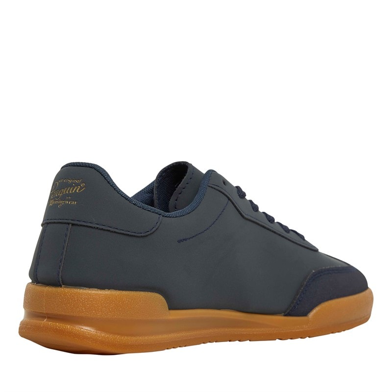Original Penguin Mens Giovanni Trainers Navy/Gum - Image 5
